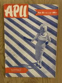 Apu 1956 nr 21 - Sis. Keihään - ja jousensoittaja laulujen talossaan, Veikko Ennala Yksinäisyys, ym.