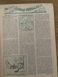 Apu 1956 nr 21 - Sis. Keihään - ja jousensoittaja laulujen talossaan, Veikko Ennala Yksinäisyys, ym.