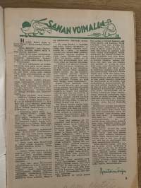 Apu 1954 nr 8 - Sis. Matti Jämsä: 12 Tuntia lehden myyjänä, David J. Murphy: Ympäri käydään - Yhteen tullaan!, ym.