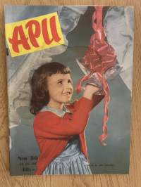 Apu 1956 nr 50 - Sis. Jänisten jäljillä ja karkurien kantapäillä, Simo Hurtta: Näin on käynyt, ym.