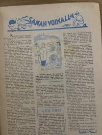 Apu 1956 nr 50 - Sis. Jänisten jäljillä ja karkurien kantapäillä, Simo Hurtta: Näin on käynyt, ym.