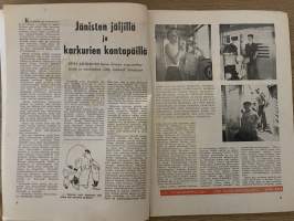 Apu 1956 nr 50 - Sis. Jänisten jäljillä ja karkurien kantapäillä, Simo Hurtta: Näin on käynyt, ym.