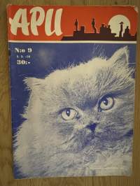 Apu 1956 nr 9 - Sis. Olavinlinnan kummitusholvissa, B. Björklund: Langettava todistuskappale, ym.