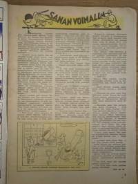 Apu 1956 nr 9 - Sis. Olavinlinnan kummitusholvissa, B. Björklund: Langettava todistuskappale, ym.