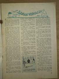 Apu 1956 nr 2 - Sis. Auto murskasi rotkoon - Turvallisuusvyö pelasti hengen, Viikon tyttö, ym.