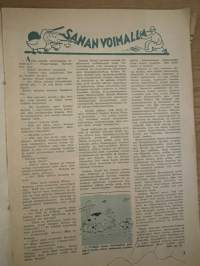 Apu 1956 nr 23 - Sis. He ajavat öisin, Avun kummilapsi, Merenpohjan kirottua kultaa, ym.