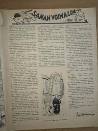 Apu 1957 nr 33 - Sis. Kauko K. Mustonen: Vakoojaksi vastoin tahtoaan, Edmund Cooper: Punainen keisari, ym.