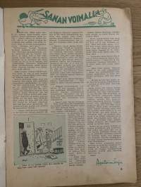 Apu 1955 nr 31 - Sis. Erään naisen tarina, Todella velho Kepponen, Uppoamaton lentotukialus, ym.
