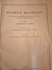 Suomen maatilat 1 : Uudenmaan lääni