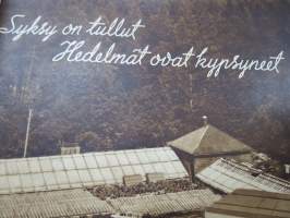 Uusi Terveys 1938 nr 3 - Kirvun Luonnonparantolan lehti, Ulkoilijoiden paratiisi, Taiteelliset harrastukset parantolassa, Vesi vanhin voitehista, Alfons Almi, ym.