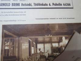 Uusi Terveys 1938 nr 3 - Kirvun Luonnonparantolan lehti, Ulkoilijoiden paratiisi, Taiteelliset harrastukset parantolassa, Vesi vanhin voitehista, Alfons Almi, ym.
