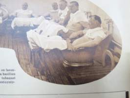 Uusi Terveys 1938 nr 3 - Kirvun Luonnonparantolan lehti, Ulkoilijoiden paratiisi, Taiteelliset harrastukset parantolassa, Vesi vanhin voitehista, Alfons Almi, ym.