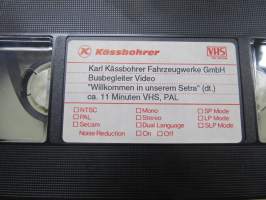 Kässbohrer - Herzlich willkommen an Bord... VHS -linja-autovalmistajan esittelyvideo