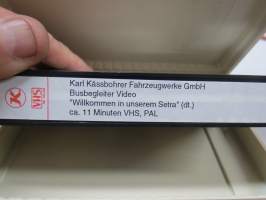 Kässbohrer - Herzlich willkommen an Bord... VHS -linja-autovalmistajan esittelyvideo