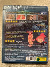 Ponyo rantakalliolla -Dvd + blu-ray -elokuva
