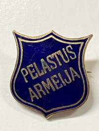 Pelastusarmeija, jäsenmerkki, emaloitu -rintamerkki / pin
