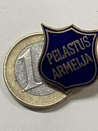 Pelastusarmeija, jäsenmerkki, emaloitu -rintamerkki / pin
