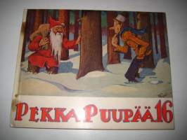Pekka Puupää 16 -sarjakuva-albumi