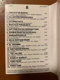 Varusmiehen laulukirja opetusnauha Puolustusvoimat -C-kasetti / C-cassette