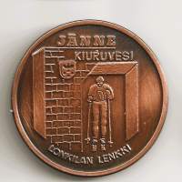 Jänne Kiuruvesi  mitali   50 mm