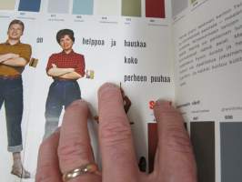 Kodin ulkomaalaus ja väritys -myyntiesite / värikartta Panu ulkomaali