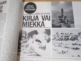 Shalom 1976 nr 7, Golda Meir, Turun juutalainen srk esittely, Libanonin sota, Kirja vai miekka?, Väinö Hyvönen, ym.