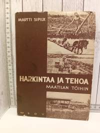 Harkintaa ja tehoa maatilan töihin