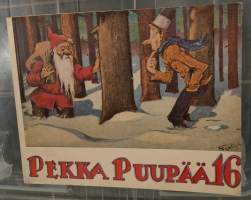 Pekka Puupää 16 -sarjakuva-albumi