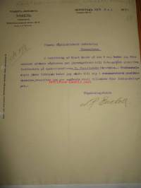 Albert Karlovits enckel, Pietari 22.5 1915 asiakirja
