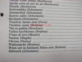 Kuorokirja 3