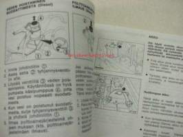 Datsun Nissan Sunny Mallisarja B11 -Käyttöohjekirja (painettu 5.1984)