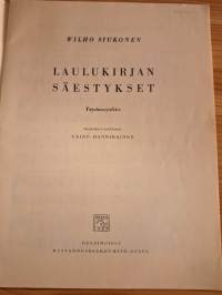 Laulukirjan säestykset Täydennysliite