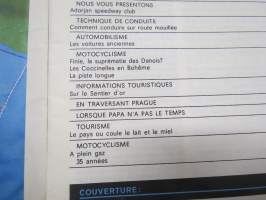 Revue du moteur Tchecoslovaque 1990 nr 11 -tsekkiläinen autoilun, moottoripyöräilyn ja moottoriurheilun lehti, mm. artikkelissa Carlos Sainz &amp; Juha Kankkunen