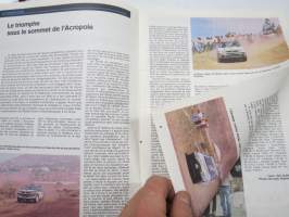 Revue du moteur Tchecoslovaque 1990 nr 11 -tsekkiläinen autoilun, moottoripyöräilyn ja moottoriurheilun lehti, mm. artikkelissa Carlos Sainz &amp; Juha Kankkunen