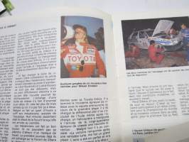 Revue du moteur Tchecoslovaque 1990 nr 11 -tsekkiläinen autoilun, moottoripyöräilyn ja moottoriurheilun lehti, mm. artikkelissa Carlos Sainz &amp; Juha Kankkunen