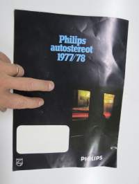 Philips autostereot 1977-78 -myyntiesite