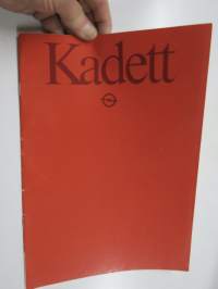 Opel Kadett -myyntiesite
