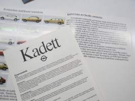 Opel Kadett -myyntiesite