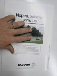 Scania jarrujärjestelmä -myyntiesite