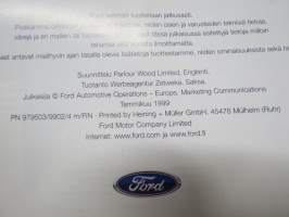 Ford Fiesta Courier &amp; Escort Express 1999 -myyntiesite