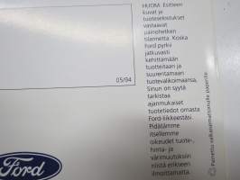 Ford Fiesta Tarvikkeet 1994 -myyntiesite