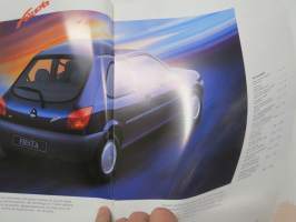 Ford Fiesta 1996 -myyntiesite, ruotsinkielinen