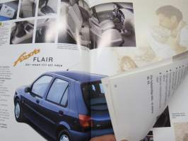 Ford Fiesta 1996 -myyntiesite, ruotsinkielinen