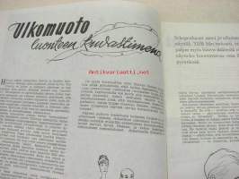 Monalisa 1960 nr 8 Kansikuva Teija Sopanen, Annikki Sankari, Ella Grönroos, Yves Montand / Marilyn Monroe, Tuula  ja Allan Hagert, Nipsu-neiti piirroskuvana