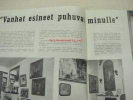 Monalisa 1960 nr 8 Kansikuva Teija Sopanen, Annikki Sankari, Ella Grönroos, Yves Montand / Marilyn Monroe, Tuula  ja Allan Hagert, Nipsu-neiti piirroskuvana