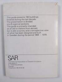 The Sar guide to contemporary Swedish architecture 1968-78