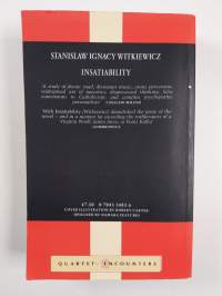 Insatiability - A Novel in Two Parts