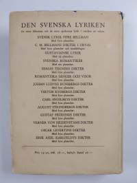 Erik Axel Karlfeldts dikter - Den svenska Lyriken