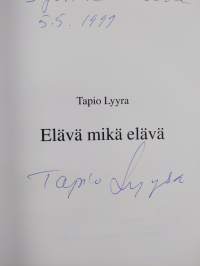 Elävä mikä elävä (signeerattu, tekijän omiste)