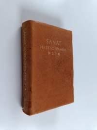 Sanat matkaoppaana 1-3